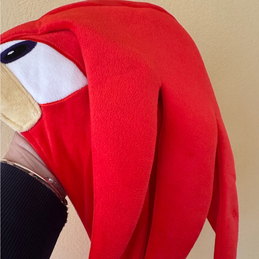 Spirit Halloween Sonic the Hedgehog Kids Knuckles Union Suit Costume Size XS - Picture 3 of 6